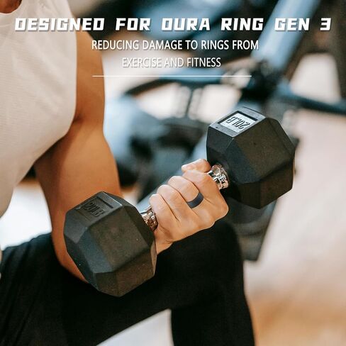 واقي لخاتم Oura، 4 قطع من غطاء حلقة السيليكون المتوافق مع خاتم Oura، جراب مرن لخاتم Oura Ring Gen 3 للتمرين in Kuwait