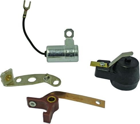 مجموعة ضبط الإشعال الجديدة المتوافقة مع جرارات Ford 9N 8N 2N (مجموعة نقاط الخدمة الشاقة، المكثف والدوار متضمنة) A0NN12107AP، A0NN12300A، B2NN12200A، 105523 in Saudi Arabia