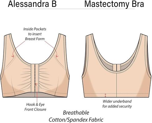 Mastectomy Bras with Pockets for Prosthesis in Saudi Arabia