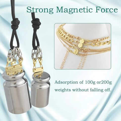 Layering Necklace Clasp Bracelet Layering Clasp Separator for Stackable Necklaces Buckle Necklace Clasps and Closures in Saudi Arabia