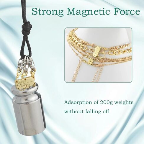 Layering Necklace Clasp Bracelet Layering Clasp Separator for Stackable Necklaces Buckle Necklace Clasps and Closures in Saudi Arabia