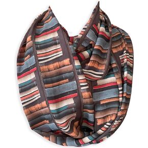 Book Scarf, Book Lovers Gifts, Infinity Scarf Women, Literary Gifts, Literature Teacher Gifts, Reading Gifts for Women