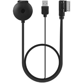 OCR Bluetooth 5.0 Adapter Compatible with Audi A3 A4 A5 A6 A7 S3 S4 Q3 Q5 Q7 Volkswagen VW Skoda 2G 3G 3G+ AMI MMI Port Cable Music Play Connector Works with Apple iPhone iPod Android Device