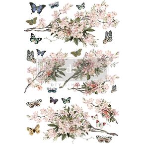Redesign Decor Transfers-Blossom Botanica-Total Sheet Size 24"x35" 655350651060