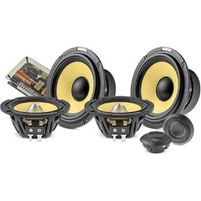Focal ES 165 KX3E 6.5" K2 EVO 3-Way Component Speaker Kit