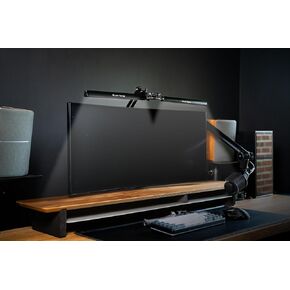 Desk Lamps for Home Office - Double Head LED Desk Lamp with Clamp, 24W, 3 Color Modes, Adjustable Arm, Eye-Caring Light for Study, Drafting, and Crafting