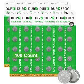 SR626SW Watch Battery 100 Pcs, AG4 Alkaline Button Cell Battery, Clock Battery 377/376 Watch Battery, 1.5V LR626 Batteries 377A