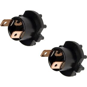 -SET OF TWO- 645-540 Low Beam/Headlamp Lighting Socket for H7 Bulb FITS 2001-2010 Mazda 3, 5, Protege, B28V-51-0A3, B28V510A3A