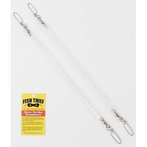 Downrigger Snubber Twin Pack, Clear