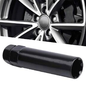 MuHize 7 Point Spline Lug Nut Key - Upgraded 7 Lug Nut Key (2024 New), Spline Lug Nut Socket, Wheel Lock Removal Tool Kit for Easy Installation and Removal of Lug Nuts on Aftermarket Wheels