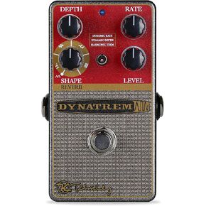 Keeley DynaTrem Dynamic Tremolo Pedal, Gray & Red (KDYNA)