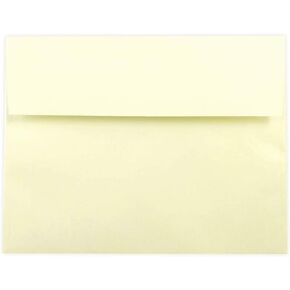 Box of 500 Ivory A6 (4 3/4" X 6 1/2") Fits 4x6 Invitation Photo Wedding Announcement Envelopes