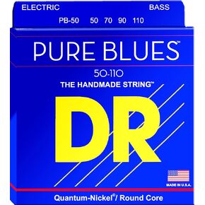DR Strings PURE BLUES Bass Guitar Strings (PB-50)