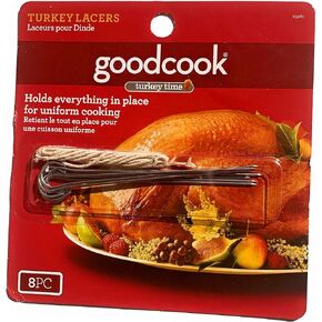 Poultry Lacer With Twine, Stainless Steel, 8-Pk.