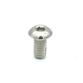 M5 x 10mm Stainless Steel Button Head Hex Socket Cap Screw Pack of 50
