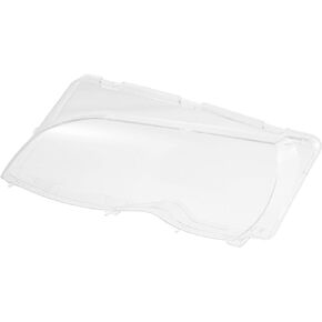 X AUTOHAUX Car Front Headlight Headlamp Lense Clear Lens Cover Cap PC Shell for BMW E46 2002-2005 4 Door 63126924045 63127165771 63127165785 Left Side