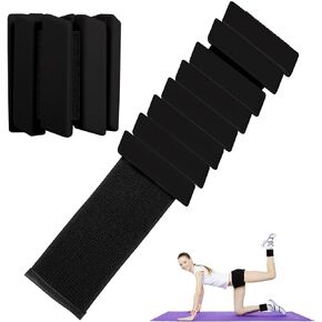 Ankle & Wrist Weights for Women Kids Men - Adjustable Silicone Ankle Weights Set of 2 (1Lb Each), Wearable Arm & Leg Workout Weights Set for Yoga Dance Pilates Cardio Aerobics Walking