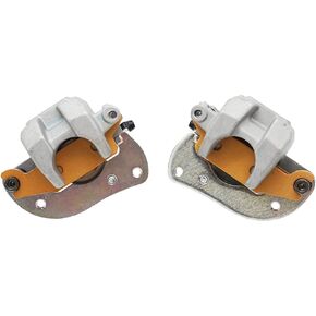 Rear Brake Caliper Compatible with Yamaha Grizzly 550 YFM550 2009-2014 Grizzly 700 YFM700 2007-2020 OEM#3B4-2580V-11-00 3B4-2580W-11-00