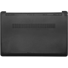 Replacement Bottom Case Base Enclosure Lower Cover for HP 15-DW 15S-DU 15T-DW 15-GW Series Laptop L94450-001 AP2H8000C90 Jet Black