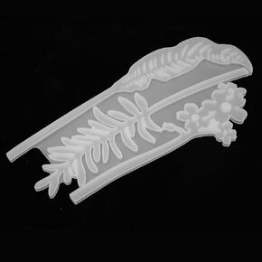 Resin Casting Mold,Flower Branch Silicone Mold,Plant Flowers and Leaf Mold for Vase Aquarium Decorations,Aromatherapy Candle Mold