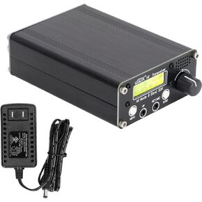 8 Band Radio Transceiver QRP SSB SDR Transceiver BNC Antenna Transceiver Microphone Kit With Multiple Interfaces(US Plug 00-240V) without Battery