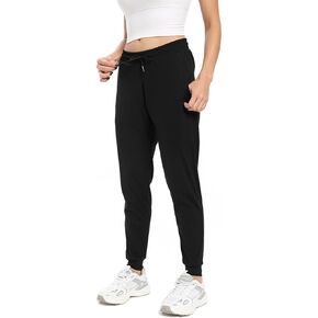 Womens Lightweight Athletic Yoga Joggers Sweatpants - Casual Workout Track Gym Pants with Pockets