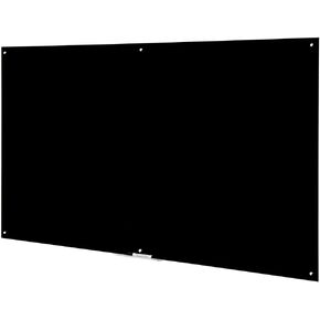 Magnetic White Glass Board 48" x 36", Frameless Tempered Glass Dry Erase Board with Marker Tray for Office, Wall Mounted Frosted Glass Whiteboard