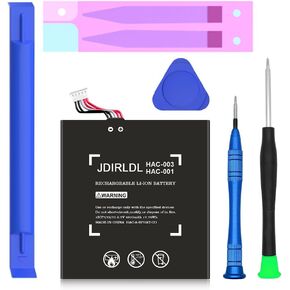 HAC-003 Battery, Upgraded 4800mAh Replacement Battery for Nintendo Switch 2017 Game Console HAC-001 HAC-A-BPHAT-C0 HAC-S-JP Internal Battery