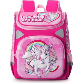 MCWTH Astronaut Toddler Backpack for Girls Boys, Waterproof Cartoon School Travel Preschool Kids Backpacks
