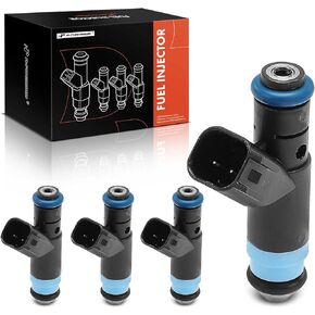 A-Premium Fuel Injectors Set of 4 Compatible with Dodge Caliber 2008-2009, Neon 2004-2005 & Chrysler PT Cruiser 2003-2009, 2.4L, Replace# 4891574AA, 4891574AB