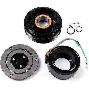 SCITOO AC Compressor with Clutch for 2001-2005 Compatible for for Honda Civic CO 4914AC