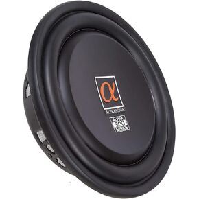 Alphasonik TSW312 Treis 300 Series Shallow Mount 12" 1500 Watts Max / 500 Watts RMS Single 4 Ohm Car Low Profile Flat Slim Thin Subwoofer Aluminum Cone Audio Speaker Bass Truck High Power Sub Woofer