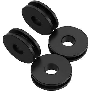 Replacement Detachable Windshield Bushing Grommets for Harley Road King Softail FLHR