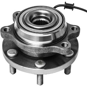 Front Wheel Hub and Bearing Assembly Left or Right Compatible Nissan Xterra Frontier Pathfinder Suzuki Equator AUQDD 515065 [ 6 Lug W/ABS 4WD 4x4 ]