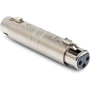 Hosa GXX-145 XLR3F to XLR3F Gender Changer Adaptor