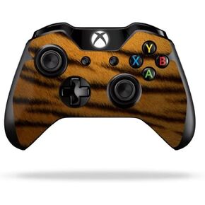 Protective Vinyl Skin Decal Skin Compatible with Microsoft Xbox One/One S Controller wrap Sticker Skins Tiger
