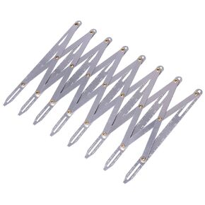 Expanding Sewing Gauge, Aluminum Buttonhole Spacer Expanding Crafting Sewing Gauge Ruler, Multifunctional Equidistant Measuring Marking Tool
