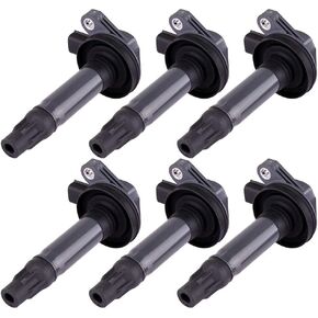 cciyu Pack of 6 Ignition Coils for Ford/for Lincoln/for Mazda/for Mercury 2007-2011 Fits for UF553 DG520 C1595