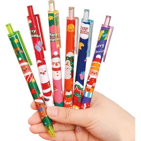 6 Pcs Gel Ink Pens Retractable Pens Cute Pen 0.5mm Black Ink Pen Writing Pens Office School Supplies for Girls Boys Women Men (Butterfly)