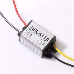 2PCS Waterproof DC-DC Converter 12V Step Down to 5V USB Power Supply Module 3A 15W
