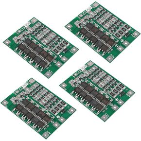 4pcs 4S 40A Li-ion Lithium Battery 18650 Charger PCB BMS Protection Board with Balance for Drill Motor 14.8V 16.8V Lipo Cell Module