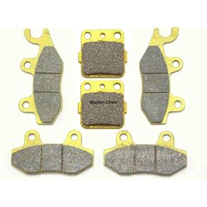 Master Chen Front Rear Brake Pads Brakes for Yamaha YFZ450 YFZ 450 S/T 2004-2005 FA165F FA135F FA084R MC0071