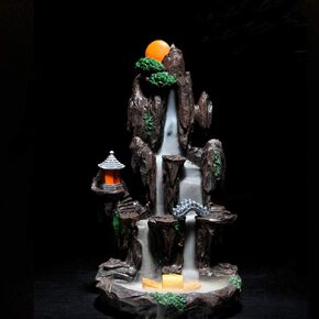 Large Incense Burner Backflow Incense Burner Holder Incense Stick Holder Home Office Decor