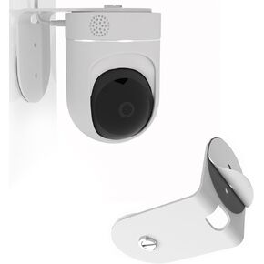 Adhesive Wall Mount for Eufy Security Indoor Cam E220 P24, No Drilling No Tools Install Damage-Free, 2 Options Install Includes Adhesive and Screws (Adhesive Version/Pack of 1)