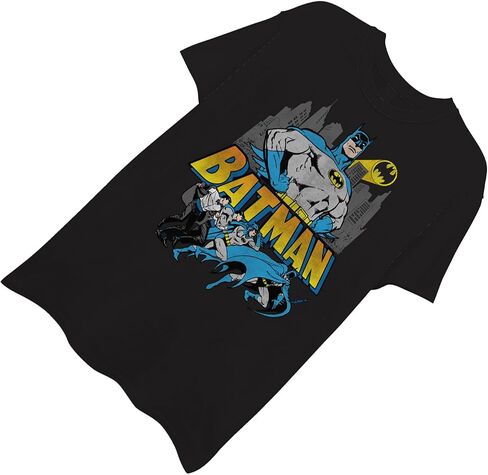 DC Comics Mens Batman Shirt - Batman, Robin, Joker - Batman Throwback Classic Super Soft T-Shirt in Saudi Arabia