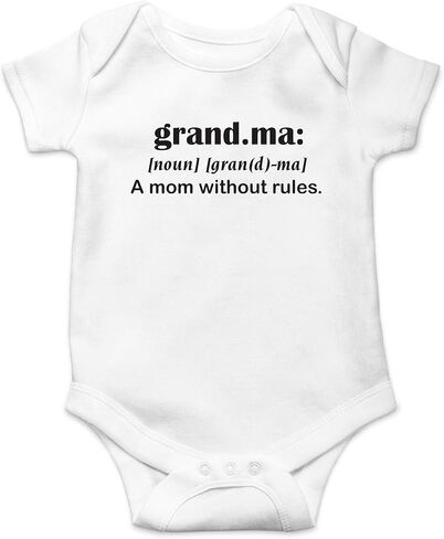 CBTwear Grandma Definition Baby Bodysuit Cute Infant Outfit in Saudi Arabia