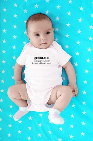 CBTwear Grandma Definition Baby Bodysuit Cute Infant Outfit in Saudi Arabia