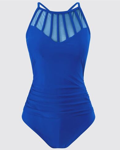 YNIQUE One Piece Swimsuits for Women Tummy Control Bathing Suits Sexy Criss Cross Back Swimwear in Kuwait