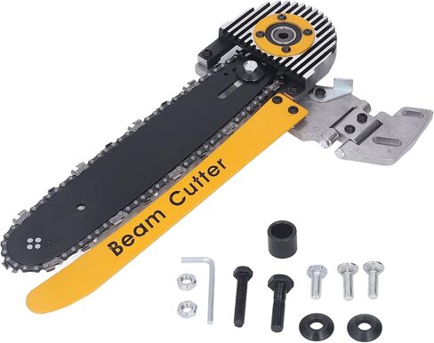 Beam Cutter Circular, Hand Tools stable Beam Cutter Circular Saw Blade Chainsaw Attachment Adapter Steel for Woodworking in Saudi Arabia