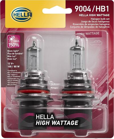 HELLA 9004P50 +50 Performance Bulb, 12V, 65/45W in Saudi Arabia